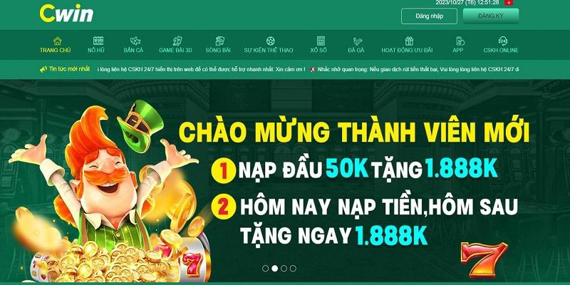 Đăng nhập tài khoản Cwin trải nghiệm cá cược thú vị